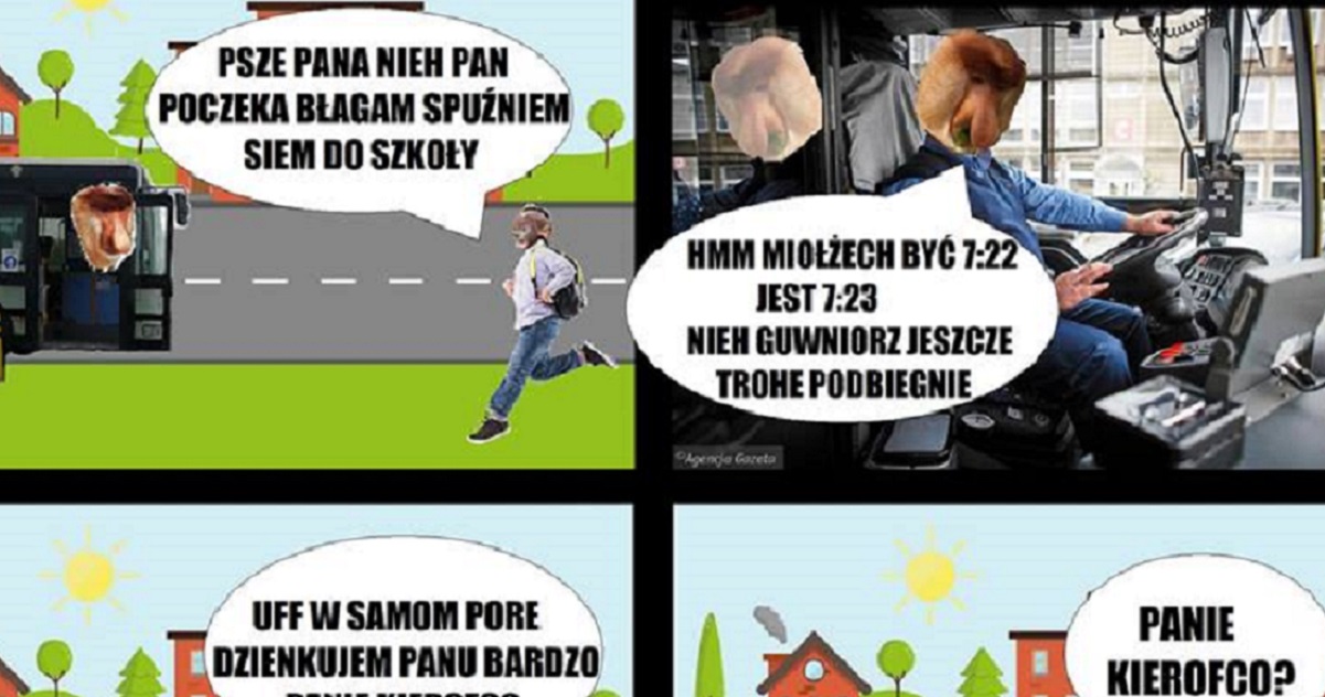 Januszowy Kierowca Autobusu Ehumor Pl Humor Dowcipy Najlepsz