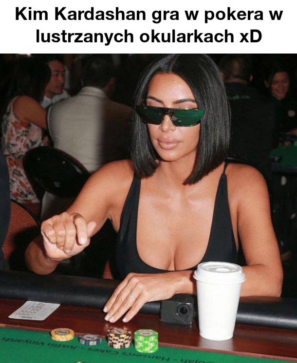 Kim Kardashian w akcji xD