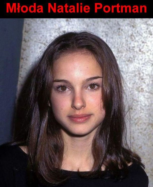 Młoda Natalie Portman