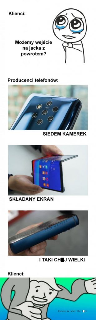 Klienci vs producenci telefonów xD