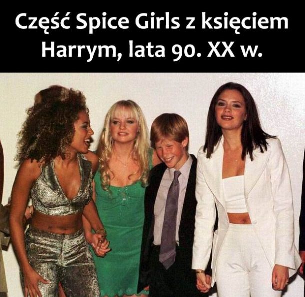 Spice Girls i książe Harry